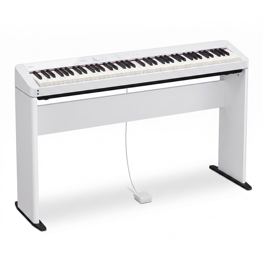 Casio PX-S1100 Weiß Bundle mit Ständer – bundle-hero