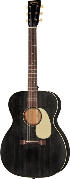 Martin Guitars 000-17E Black Smoke mit Tonabnehmer und Softcase - Musik-Ebert Gmbh