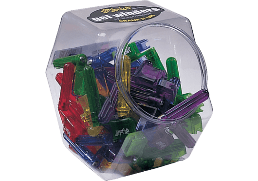 DUNLOP - ADU 101 Saitenkurbeln transparent farbig - Musik-Ebert Gmbh