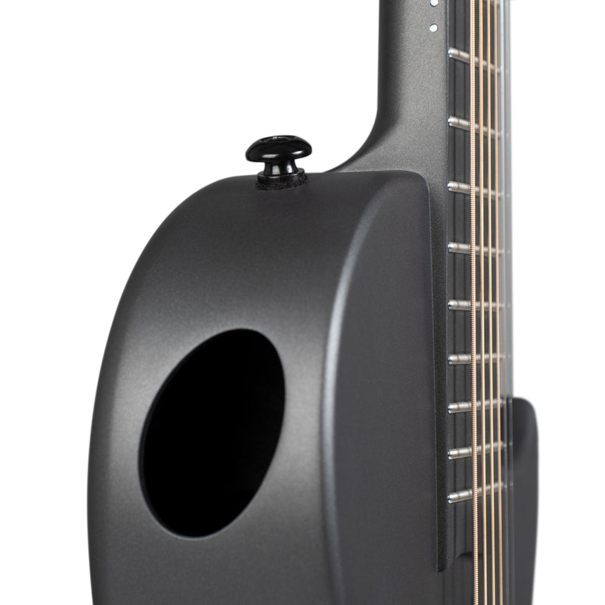 CASCHA  Carbon Fibre Akustikgitarre mit Tasche, Gurt und Plectren - Musik-Ebert Gmbh