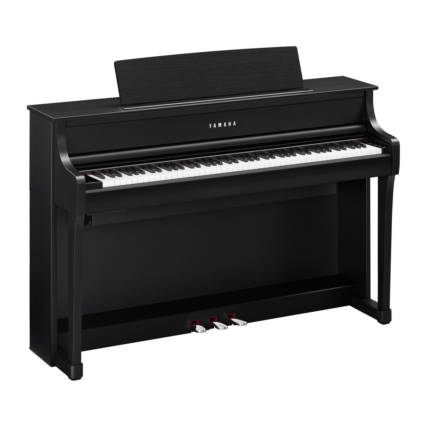 Yamaha CLP 875 Schwarz Matt Bundle mit Bank und Kopfhörer - Musik-Ebert Gmbh