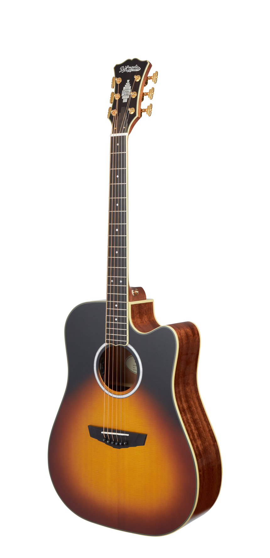D' ANGELICO Excel Bowery Vintage Sunset mit Tasche - Musik-Ebert Gmbh