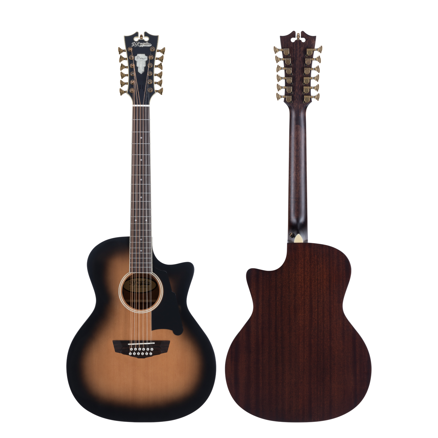 D'ANGELICO Premier Fulton Aged Burst Westerngitarre - Musik-Ebert Gmbh