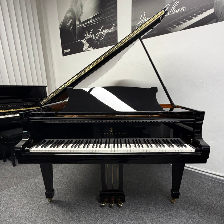 Steinway & Sons Flügel Mod. A 188 cm schwarz poliert Bj. 1973 absoluter Topzustand (gebraucht)