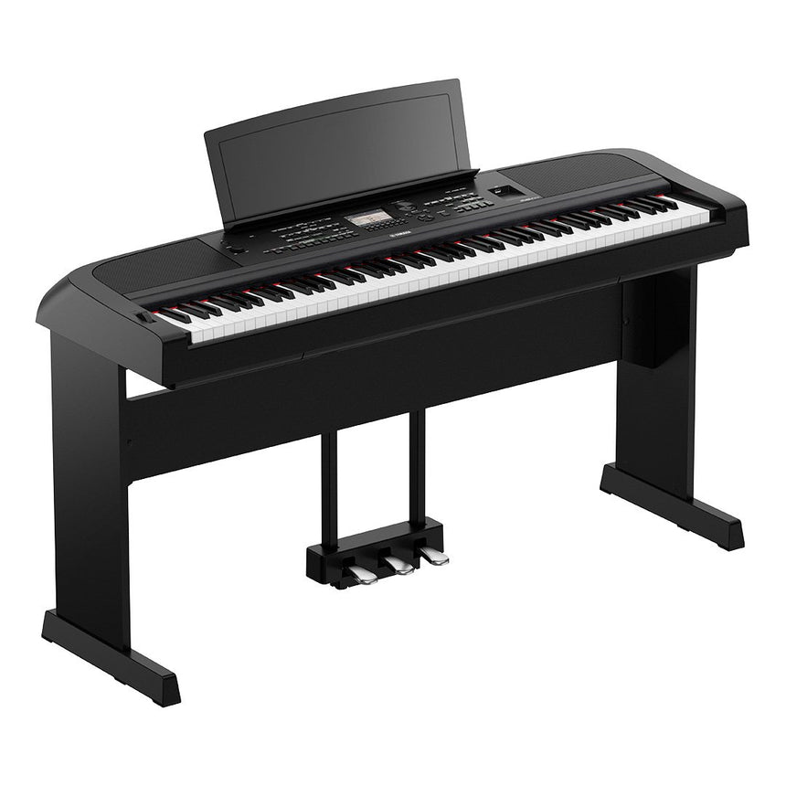 Yamaha DGX-670 Schwarz Bundle mit Ständer, Pedalen und Kopfhörer - Musik-Ebert Gmbh