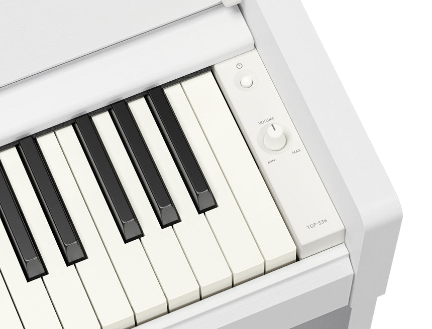 Yamaha YDP-S36 Weiß – Perspektive
