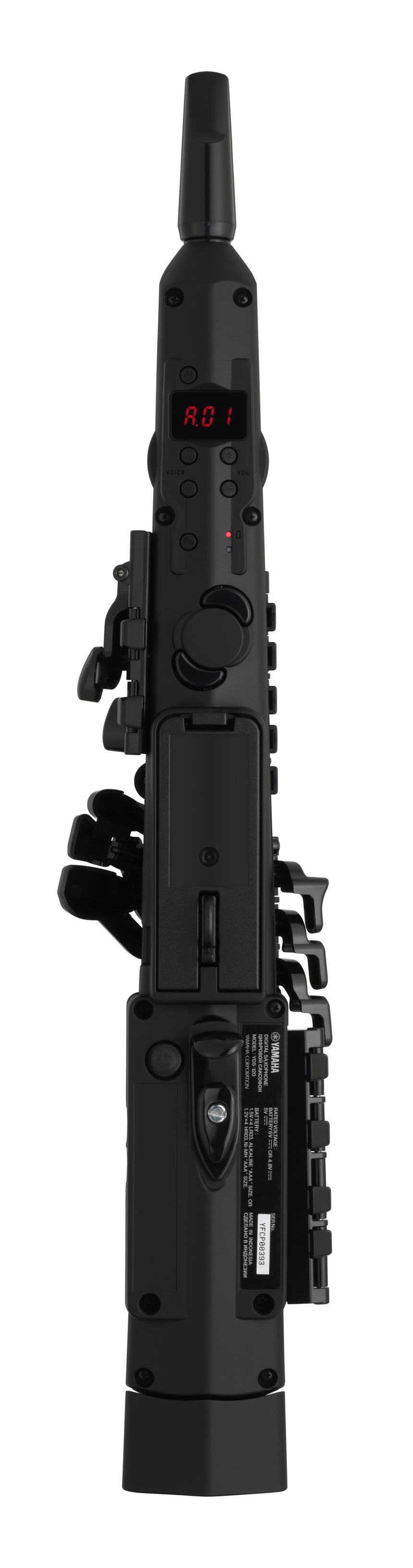 Saxophone numérique Yamaha YDS-122 – vue arrière