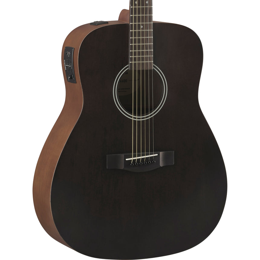 Yamaha FX400 Smoky Black Westerngitarre mit Tonabnehmer - Musik-Ebert Gmbh