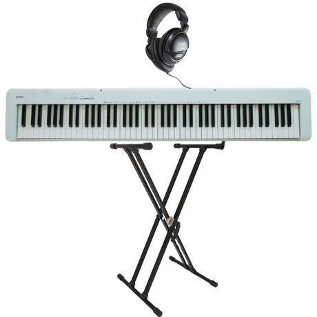 Casio CDP-S110 Weiß Bundle mit Ständer und Kopfhörer - Musik-Ebert Gmbh