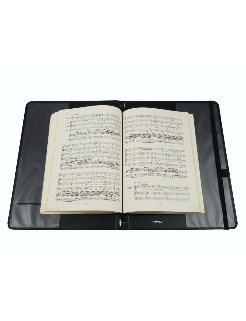 Chormappe / Auftrittsmappe Kunstleder schwarz - Musik-Ebert Gmbh