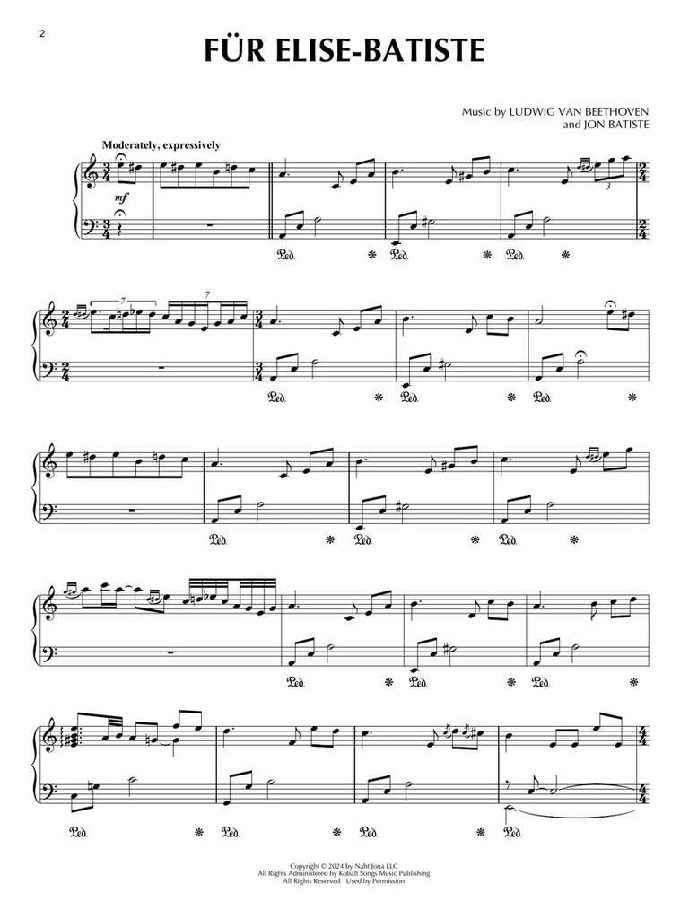 Jon Batiste - Beethoven Blues (Batiste Piano Series, Vol. 1) - Musik-Ebert Gmbh