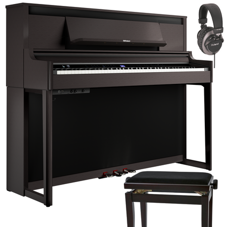 Roland LX-6 Rosenholz Bundle mit Bank und Kopfhörer - Musik-Ebert Gmbh