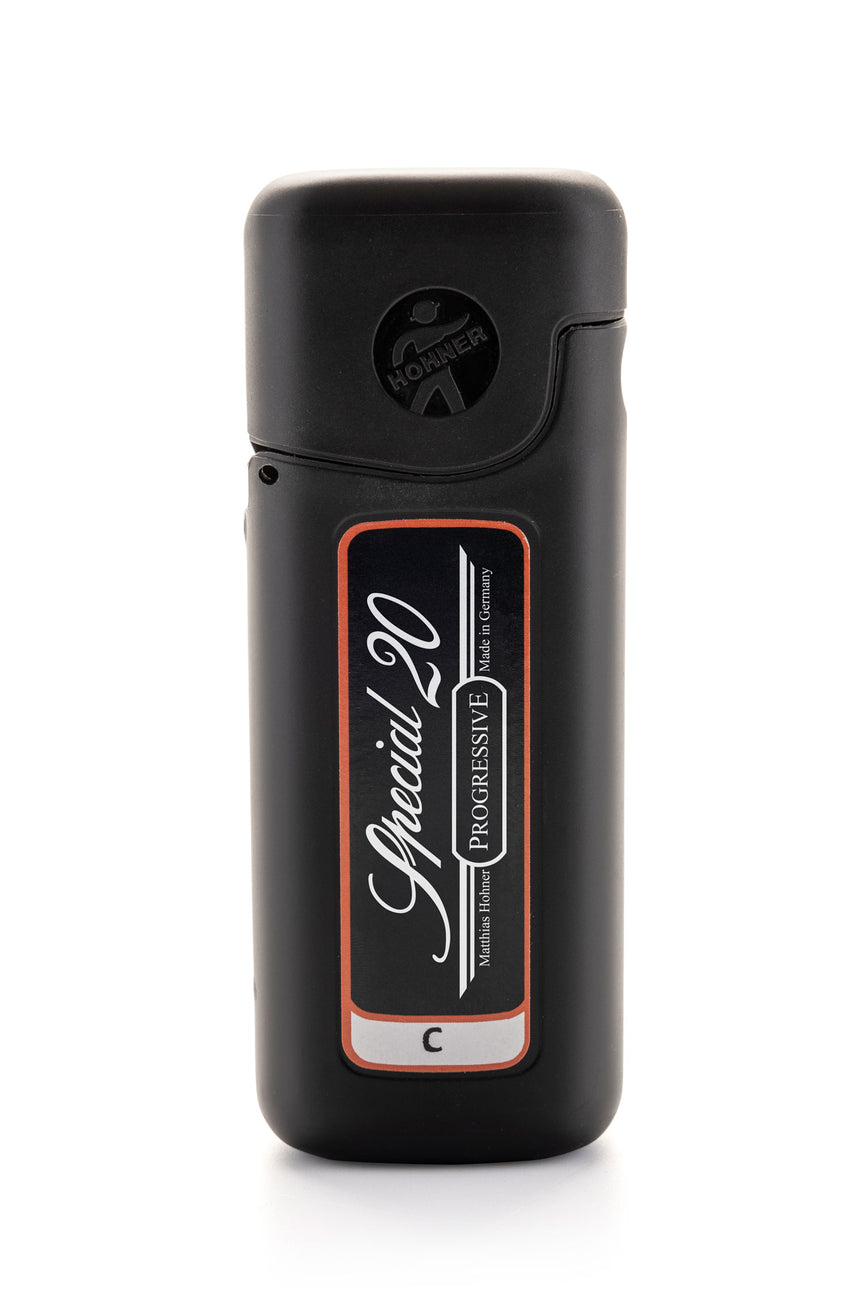 Black case for the HOHNER Special 20 in C major