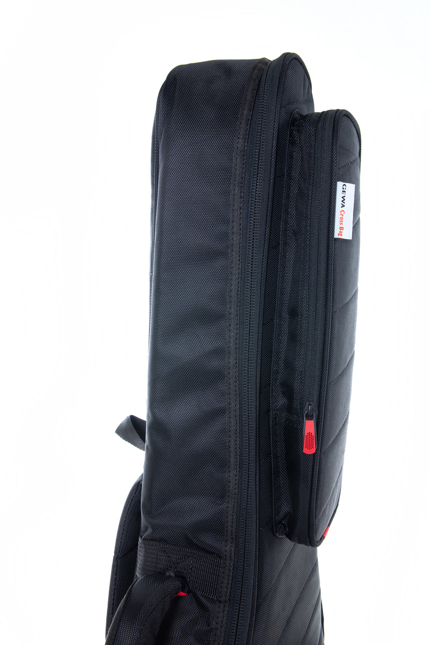 GEWA Cross 30 4/4 classical guitar gig bag 215.505, black – side view