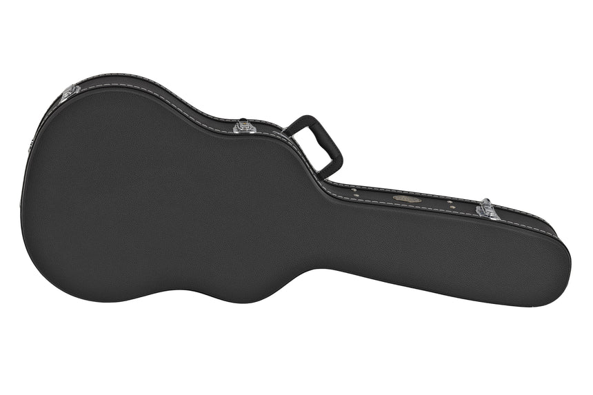 GEWA Flat Top Economy APX-Gitarrenkoffer 523.112, schwarz – Vorderansicht