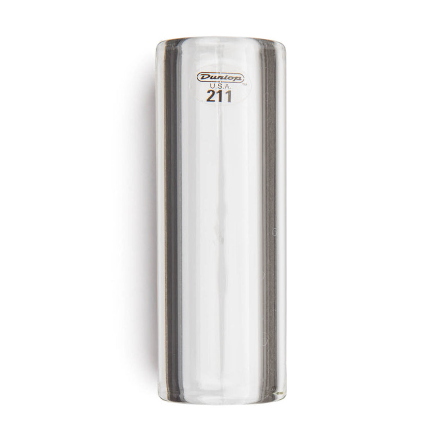Dunlop Glas-Slide 211, klar, Vorderansicht mit Modellnummer