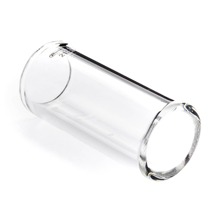 Dunlop Glas-Slide 213, klar, schräge Seitenansicht