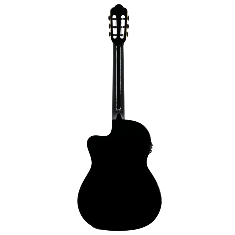 Prodipe Guitar PRIMERA 4/4 CEQ schwarz Hochglanz - Musik-Ebert Gmbh