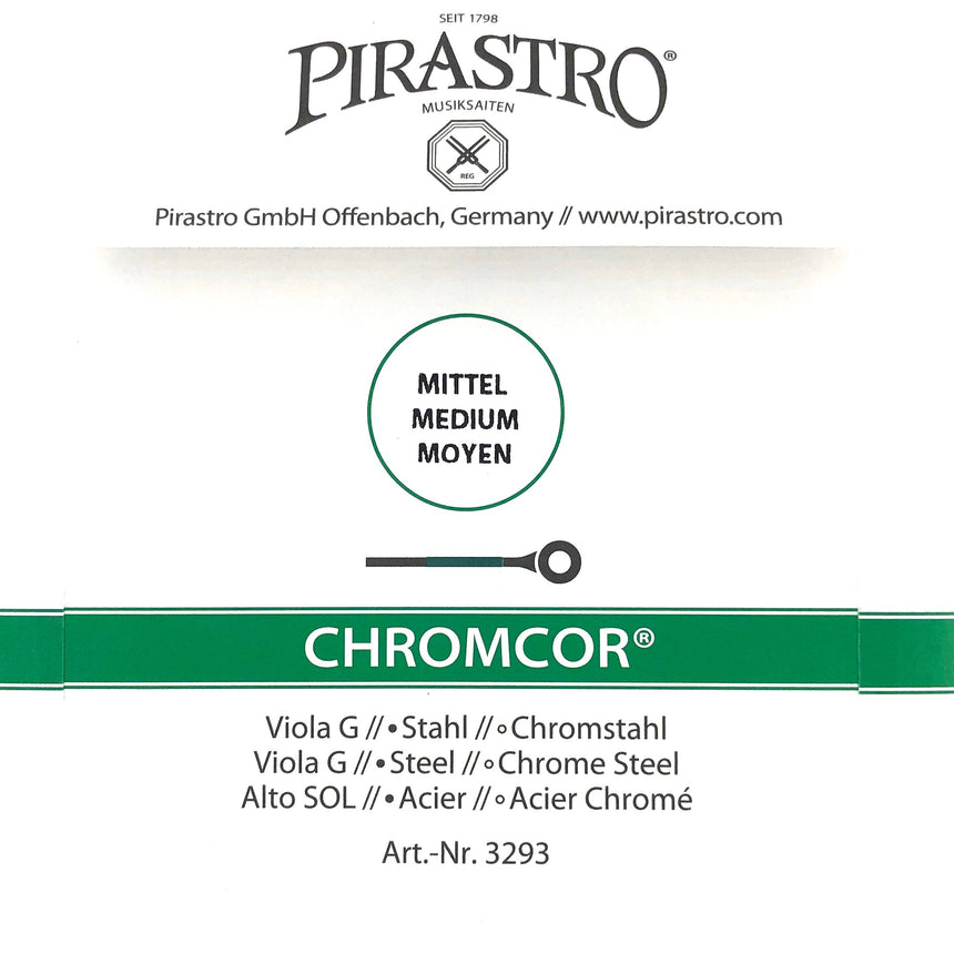 Pirastro Chromcor Viola Einzelsaite G 4/4 - Musik-Ebert Gmbh