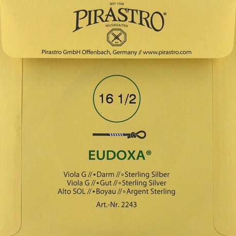 Pirastro Eudoxa Viola Einzelsaite G (16 1/2) 4/4 - Musik-Ebert Gmbh