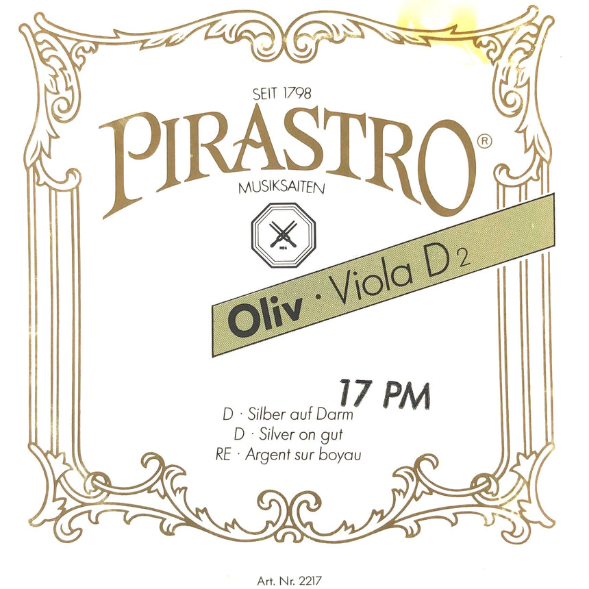 Pirastro Oliv Viola Einzelsaite D 17PM 4/4 - Musik-Ebert Gmbh