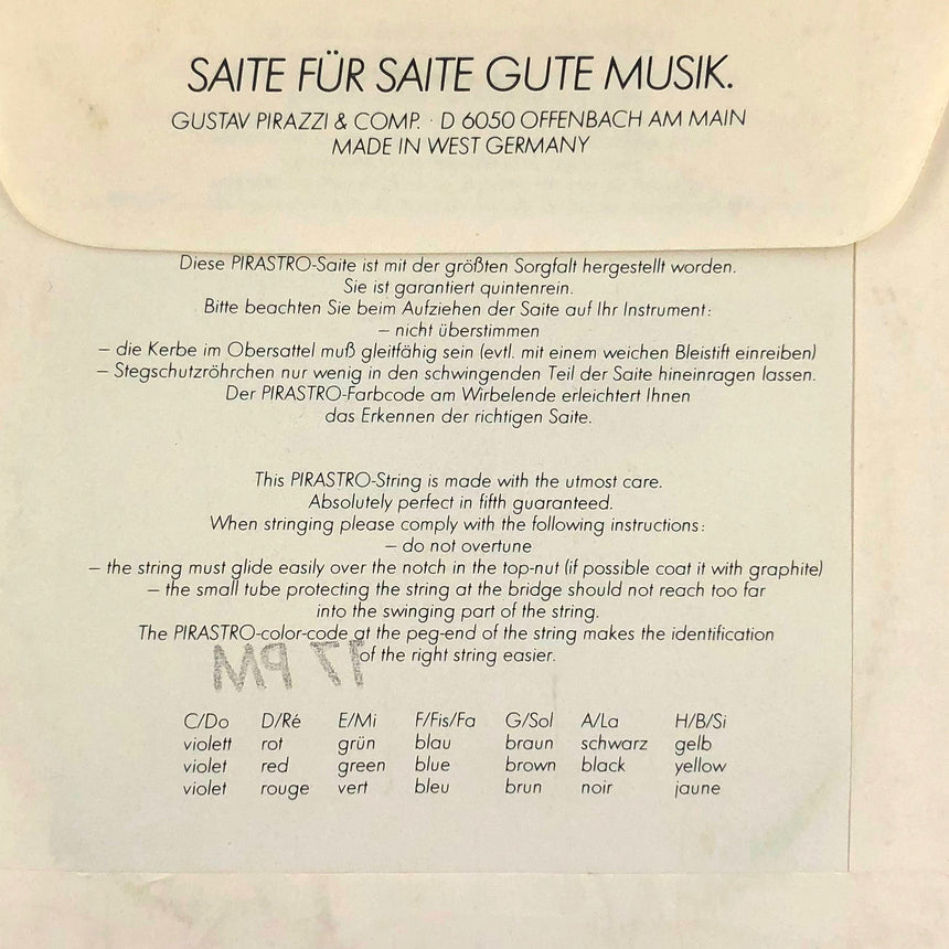 Pirastro Oliv Viola Einzelsaite D 17PM 4/4 - Musik-Ebert Gmbh