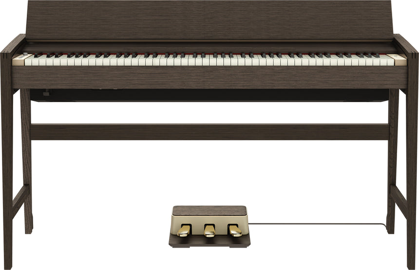 Roland KIYOLA KF-25 – Frontansicht mit 88 Tasten und 3-Pedal-Einheit