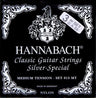 Hannabach Silver Special 3er Set D4 A5 E6 Classic Gitarre Nylon 815 - Musik-Ebert Gmbh