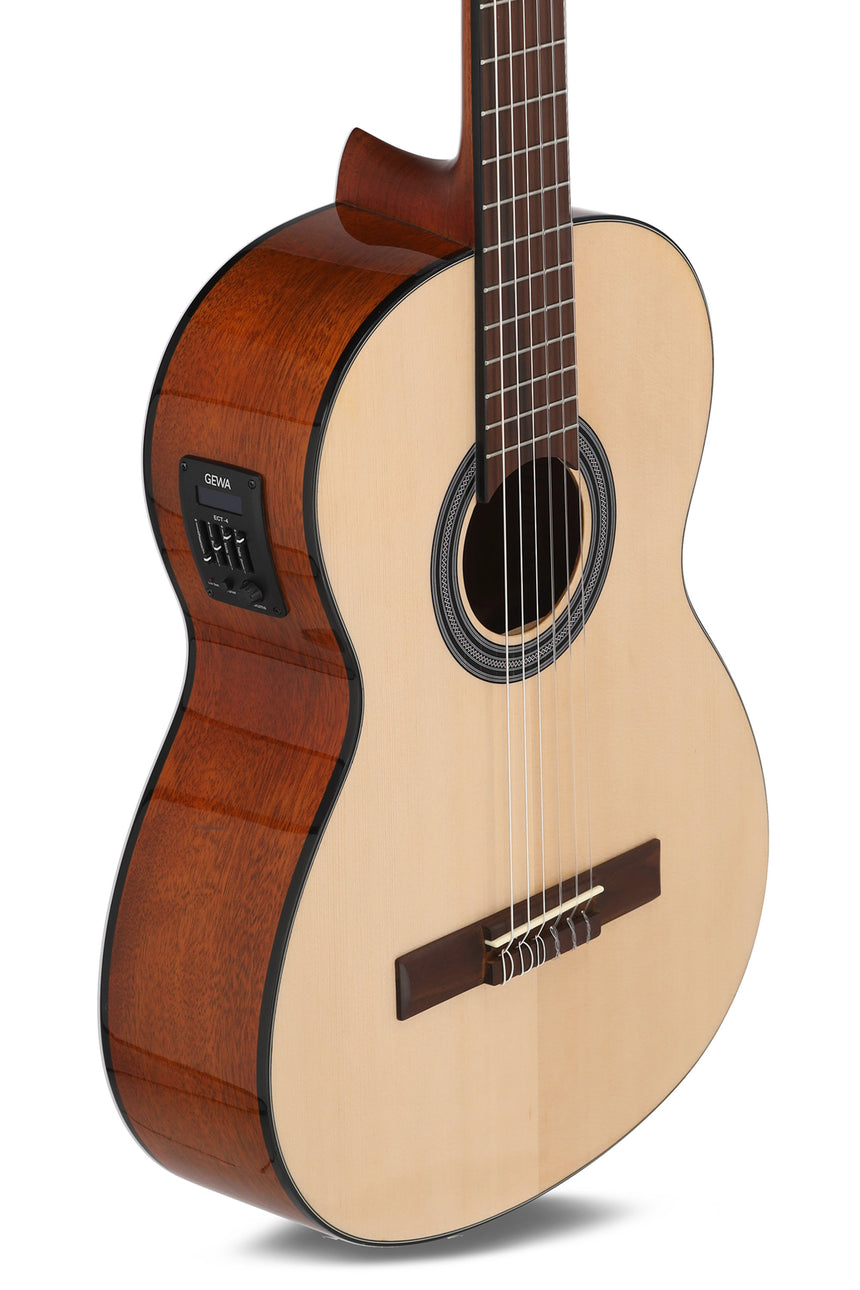 GEWA Student E-Akustik 4/4 natur – Korpusdetail