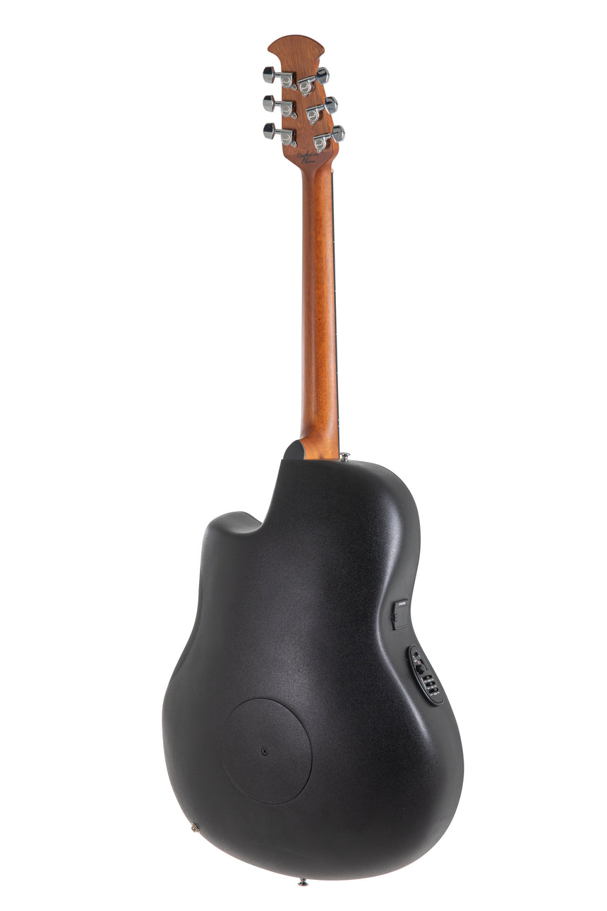 Ovation Celebrity Elite Plus CE44P Mid Cutaway Westerngitarre Dark Tiger Eye