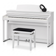Kawai CA-501 Weiß Matt Bundle mit Bank und Kopfhörer – bundle-hero