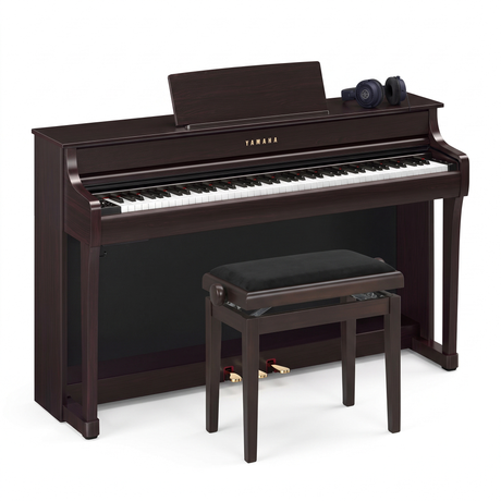 Yamaha CLP 835 Rosenholz Bundle mit Bank und Kopfhörer – bundle-hero