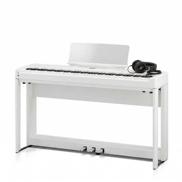 Kawai ES-920 Weiß Bundle mit Ständer, Pedalen und Kopfhörer – bundle-hero