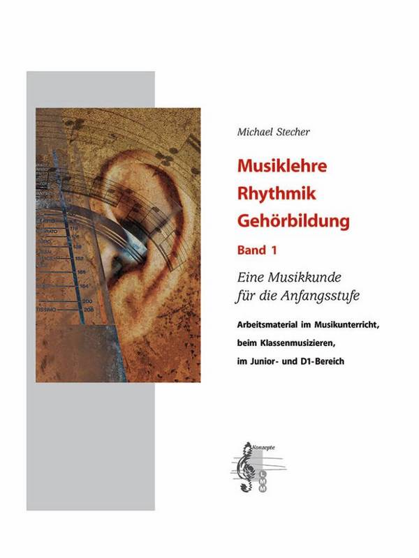 Musiklehre Rhythmik Gehörbildung Band 1 (+Online Audio) - Stecher, Michael
