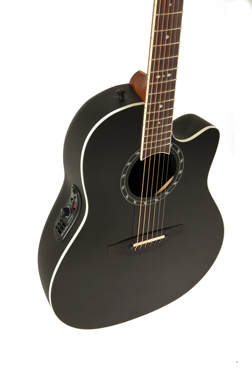 Ovation E-Akustikgitarre Pro Series Standard Balladeer Deep Contour - Musik-Ebert Gmbh
