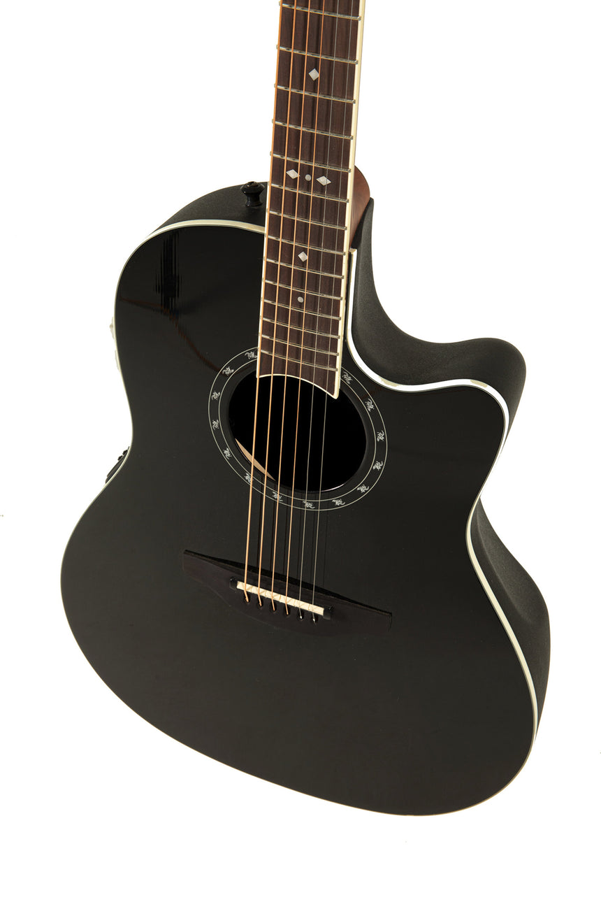 Ovation E-Akustikgitarre Pro Series Standard Balladeer Deep Contour - Musik-Ebert Gmbh