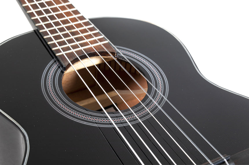 Gewa Klassikgitarre Student Schwarz 1/4 (B-Ware) - Musik-Ebert Gmbh
