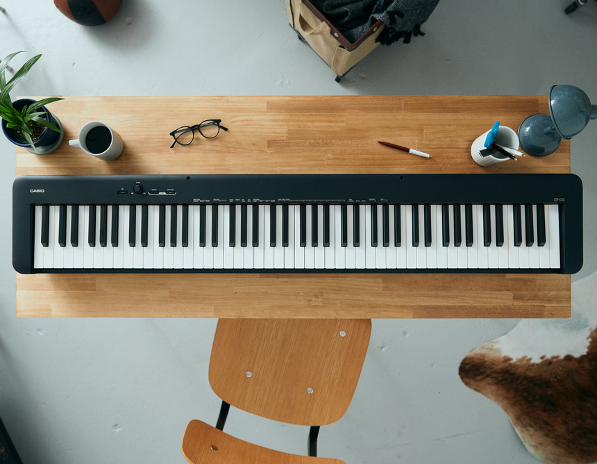 Casio CDP-S110 Schwarz Bundle mit Ständer und Kopfhörer - Musik-Ebert Gmbh