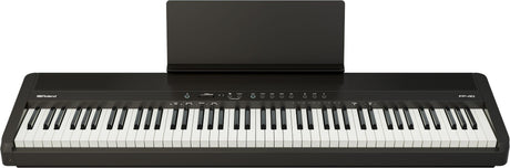 Roland FP-40 BK Stagepiano – Frontansicht mit Notenpult
