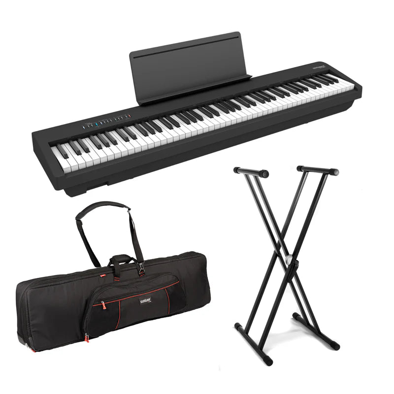 Roland FP-30X Performance Bundle mit X Ständer und Tasche - schwarz matt
