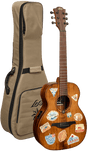 LÂG - GLA ESCAPADE-GTE Reisegitarre mit Tasche - Musik-Ebert Gmbh