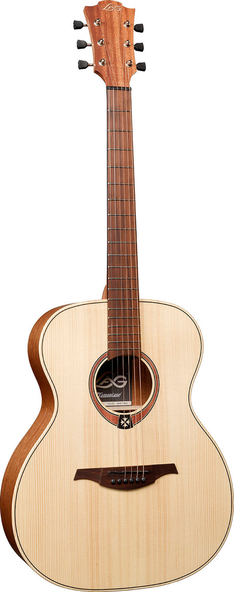 LAG Westerngitarre Tramontane Linkshändermodell GLA TL70A-NAT