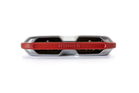 Hohner Golden Melody Progressive – diatonische Richter-Mundharmonika, gleichtemperiert mit Edelstahl-Deckeln