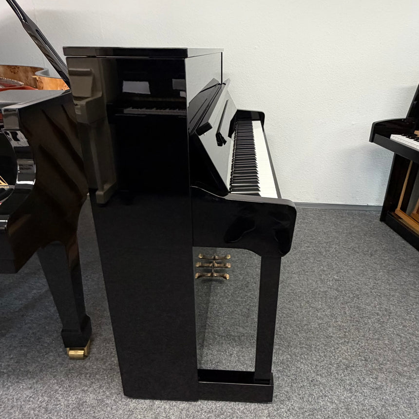 SCHIMMEL Klavier 116S schwarz poliert Occasion Bj. 1998, sehr guter Zustand (gebraucht) - Musik-Ebert Gmbh