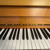 SEILER Klavier 116 Bj. 2002 Mondial Erle mit Renner Mechanik sehr guter Zustand (gebraucht) - Musik-Ebert Gmbh