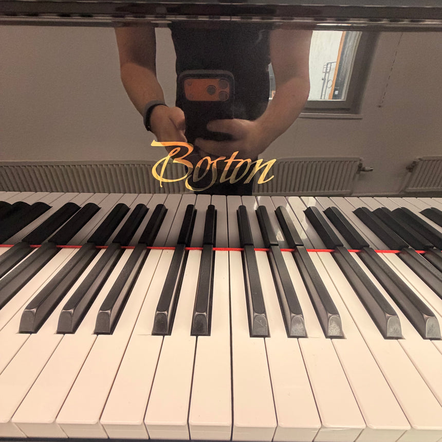 BOSTON Flügel GP 156 designed by Steinway & Sons Occasion schwarz poliert Bj. 1996 sehr guter Zustand (gebraucht)