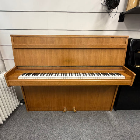 Schmidt-Flohr Klavier 110M Occasion – Nussbaum, Renner-Mechanik, Bj. 1970, Made in Switzerland (gebraucht)