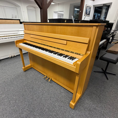Yamaha Klavier V 114 NT Occasion – Buche natur, Bj. 1998, sehr guter Zustand (gebraucht) - Musik-Ebert Gmbh