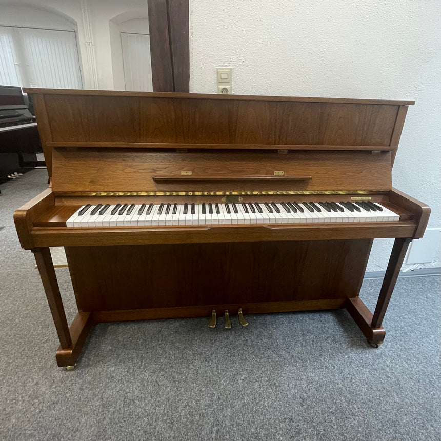 YAMAHA - KEMBLE Klavier K 116 Nussbaum sat. Occasion Bj. 1992 sehr guter Zustand + Klavierbank (gebraucht) - Musik-Ebert Gmbh