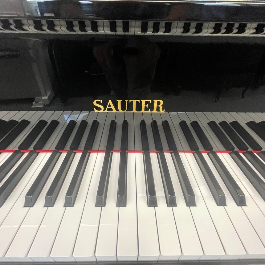 SAUTER Flügel 158 Occasion schwarz poliert Bj. 1980 sehr guter Zustand (gebraucht)